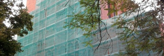 Lipiec 2013 – renowacja frontu kościoła